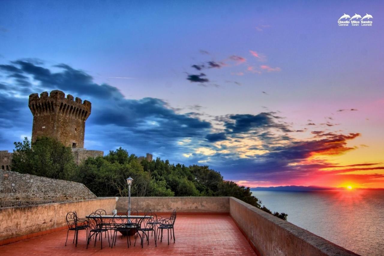 Castello Di Populonia Villa A Mare Экстерьер фото